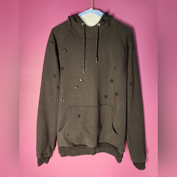 Dior Other - Dior Homme All Over Embroidered Bee Hoodie, Black, Large